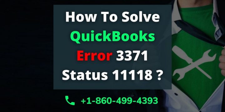 QuickBooks Error 3371 Status 11118